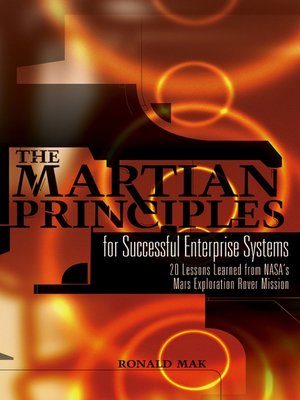 cover image of The Martian Principles for Successful Enterprise Systems